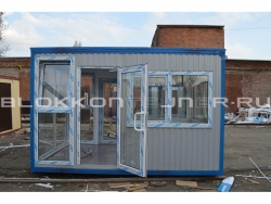 Блок-контейнер 4м, проходная, г.Ставрополь в Белой Глине